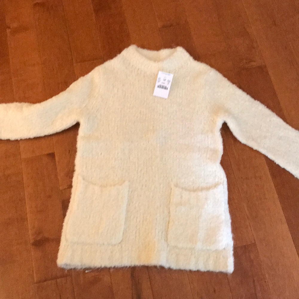 NWT Crewcuts Ivory Sweater